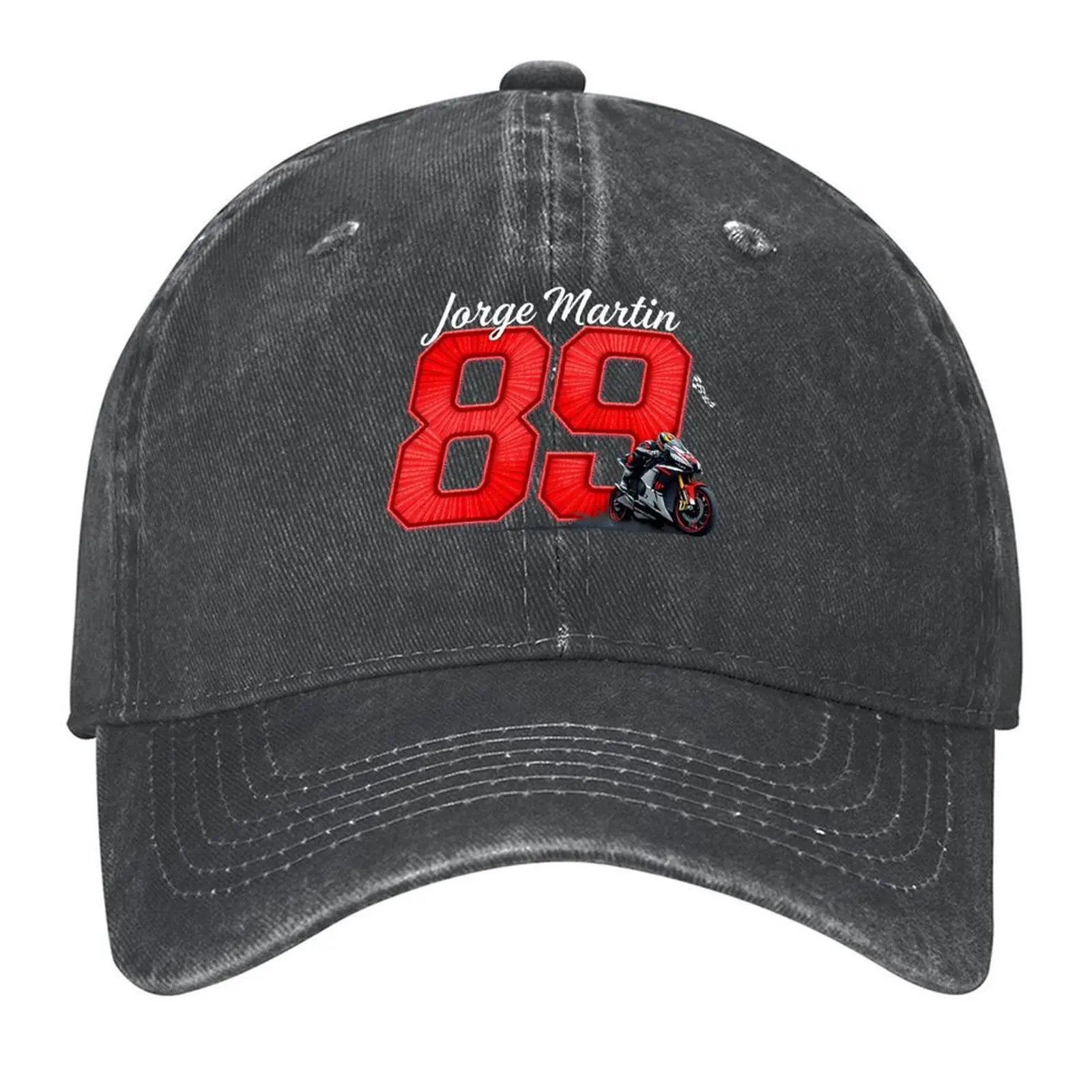 

Jorge Martin Number 89 Baseball Cap Luxury Hat Fishing cap hats for men Uv Protection Solar Hat For Man Women's