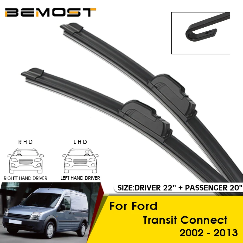 Car Wiper Blades For Ford Transit Connect 2002-2013 Windshield Windscreen Front Window Blades 22