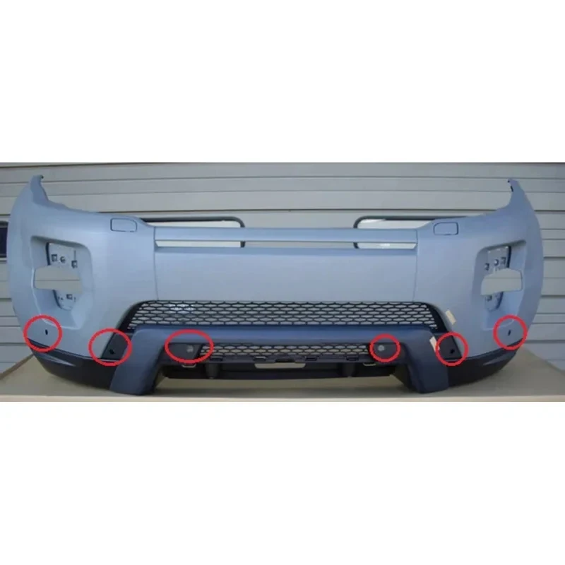 Front Bumper Black Silver Strip Fit Evoque L     Dynamic OE LR0 LR0 LR04 LR0