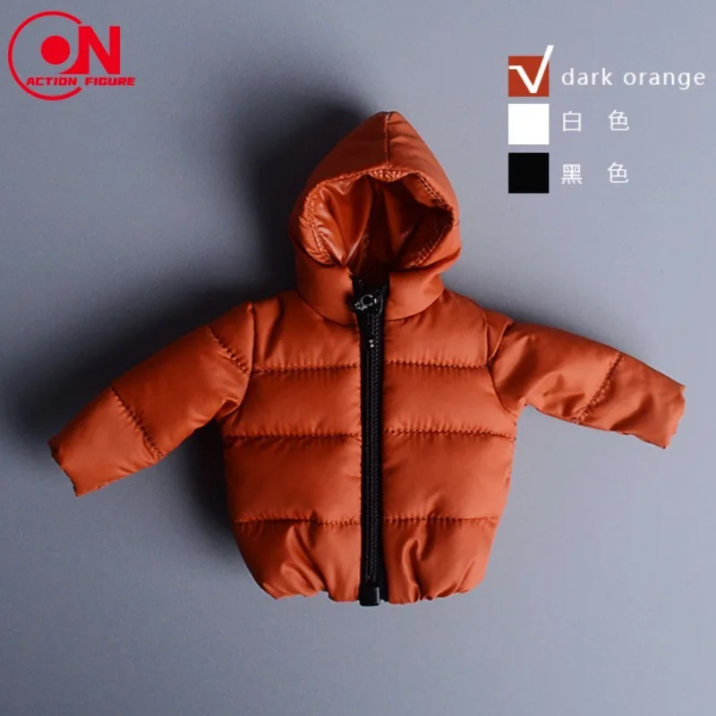 ATStory Maßstab 1/12 Männlich Reißverschluss Mit Kapuze Daunenjacke Mantel Kleidung Modell Fit 6'' Asi 3,0 Notaman Soldat Action Figur Körper Puppen
