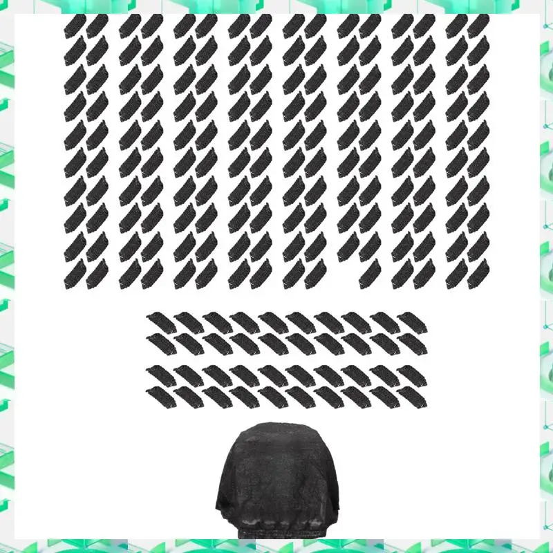 

3C Electron 200 Pcs Black Disposable Microphone Covers Karaoke Anti-Splash Mic Cover Dust-Proof Accessories,200 Pcs Black Dispos