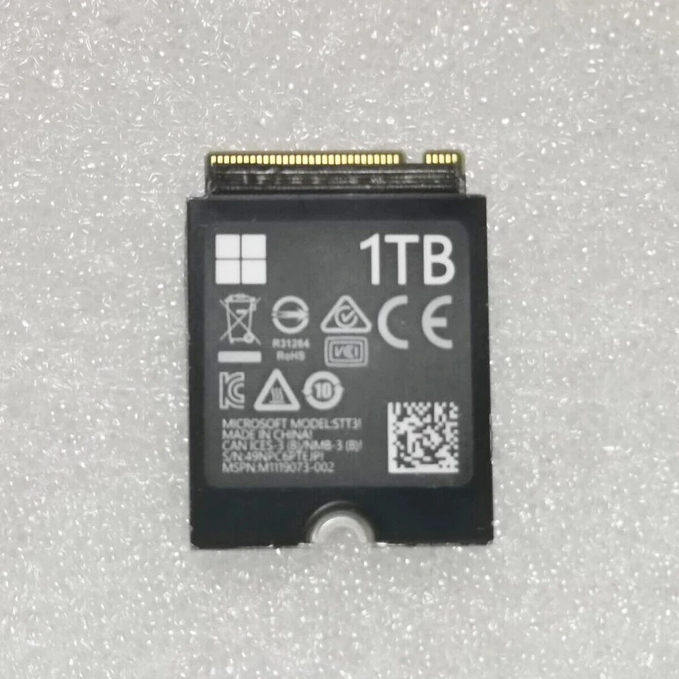 NEW M2 2230 SSD 1TB NVMe PCIe PM991 for Microsoft Surface Pro X 7+