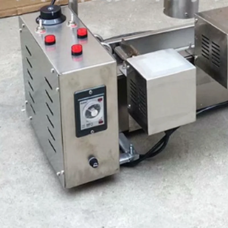 Commercial Cooking Equipment Snack Machinery Single Row Fryer Doughnut Making Maker Donut Machine