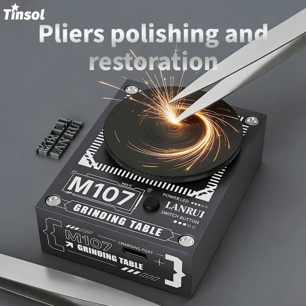 

Многофункциональная электрическая шлифовальная машинка TINSOL, используемая для ремонта мобильных телефонов, пинцетов, лезвий, ремонтных инструментов, инструментов для полировки.