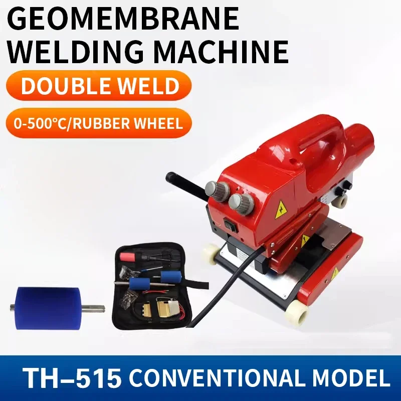 

Geomembrane Welding Machine Waterproof Membrane Hot Wedge Welder 220V Geomembrane Welding Machine 0.5-5M/min Auto Plastic Weld