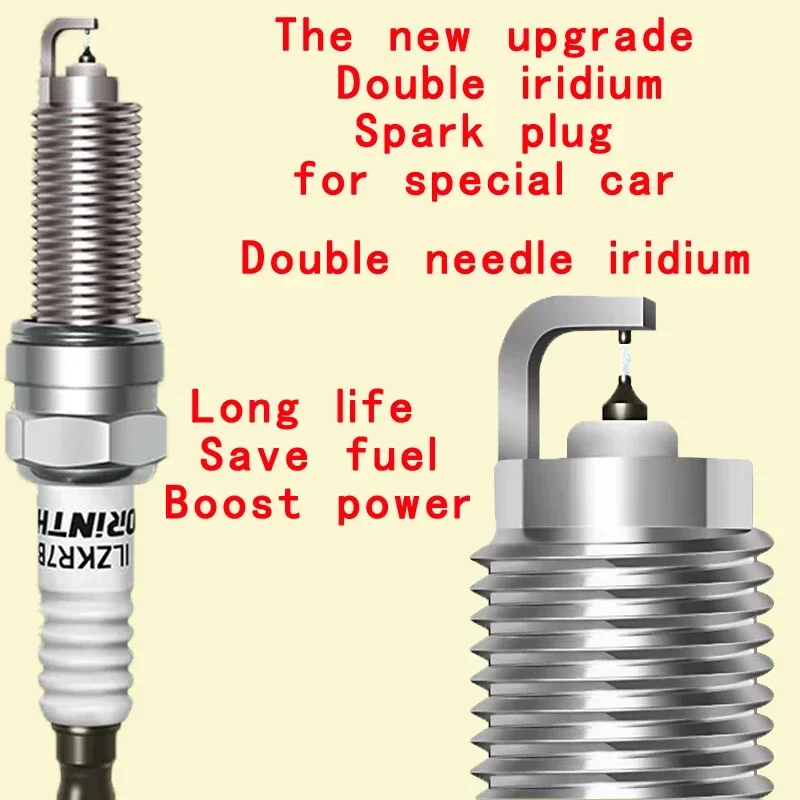 

4pcs BKR5EIX 5464 Iridium IX Spark Plugs fit for Acura Chevy Chrysler Dodge Eagle Ford Honda Hyundai Infiniti Kia Toyota Lexus