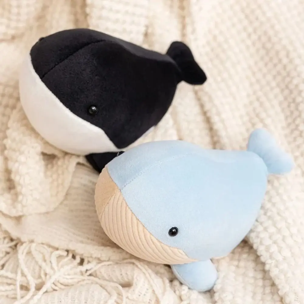 

Animal Cartoon Little Whale Plush Toy Collection PP Cotton Small Fish Stuffed Doll Funny 17cm Animals Plush Pillow