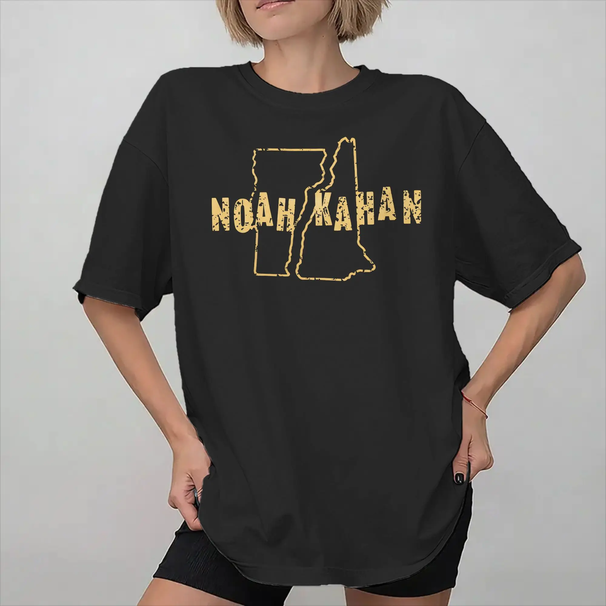 Noah Kahan The Great Divide Tour 2026  Graphic Printing T Shirts for Men Women  Cotton  Tee Shirt Clothes