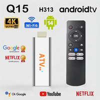 Andorid Tv Stick H313 Android14 2.4G&5G Wifi Bluetooth 5.4 8K Video HDR10 Quad Core Cortex-A53 Aireplay Voice Tv Box Set Top Box