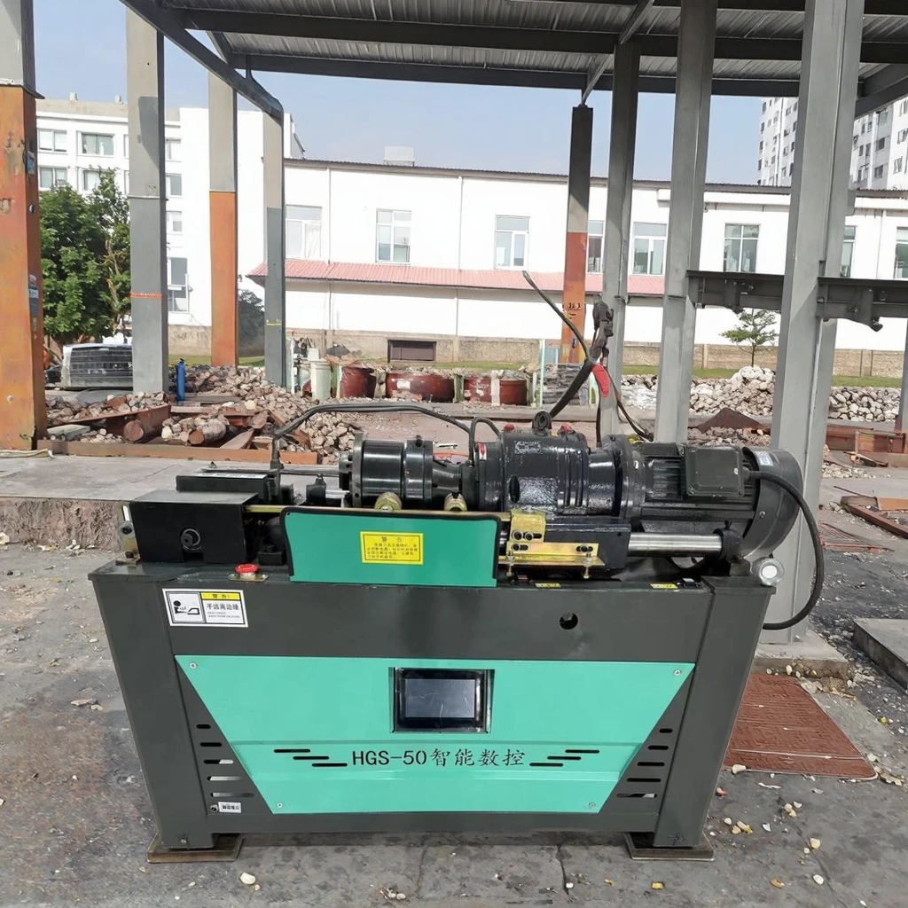 

150mm Electric Steel Bar Rolling Machine 16-40mm Wire Set Core Motor Component Metal Thread Straightening Machinery 380V 7.5KW