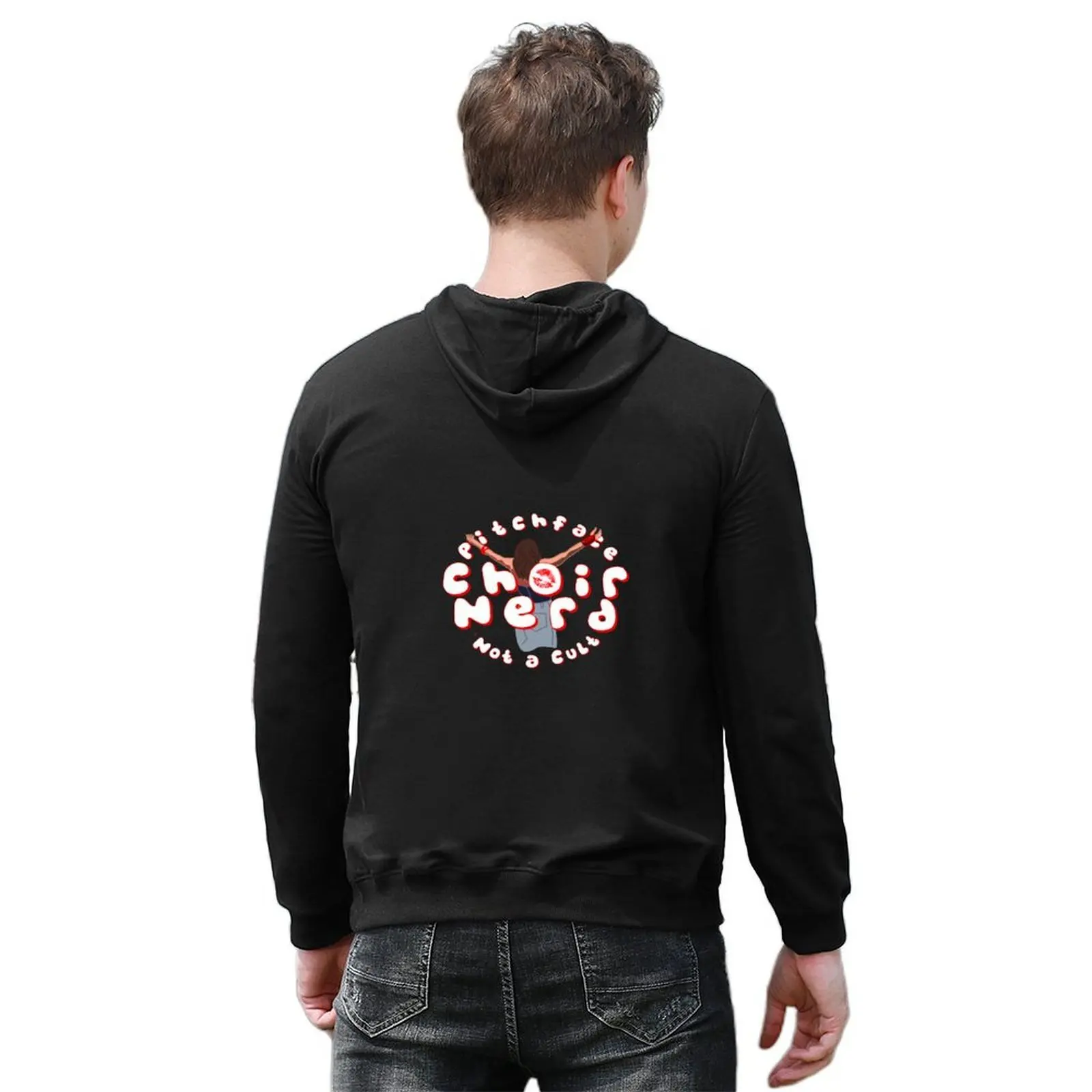 Pitchface Choir nerd Hoodie mens clothes japanese style autumn jacket men men's sweat-shirt set new in hoodies & sweatshirts
