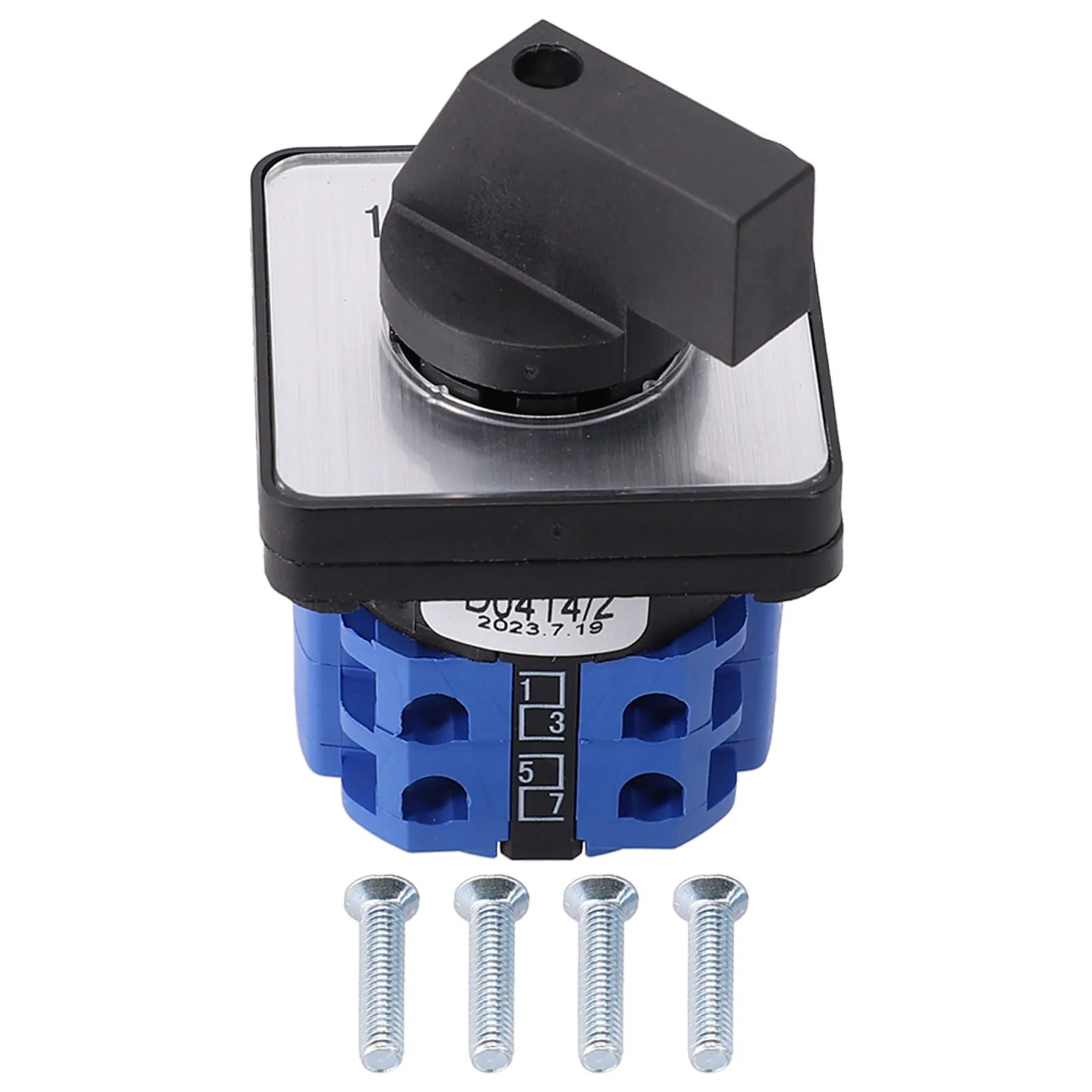Cam Selector Changeover Switch 3 Positions 50*50*70mm 660V 8 Screw Terminals Accessory LW26-20/2 D202 Practical
