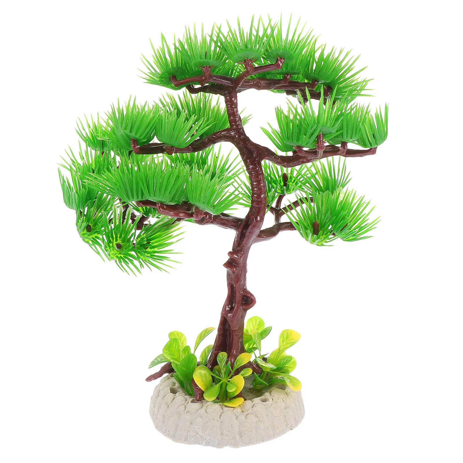

1Pcs Realistic Aquarium Resin Decor Pine Tree Ornament Fish Tank Decoration Natural Aquarium Landscaping Accessory
