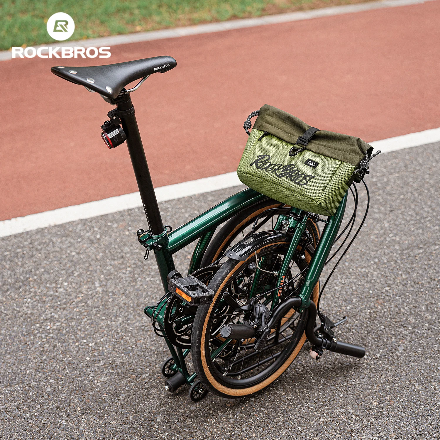 

ROCKBROS Bike Front Bag 2.8L Expandable Capacity Portable Bag Suitable for Daily Easy to disassemble Cycling Accessories