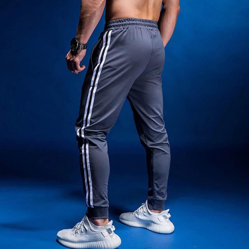New Men\'s Sports Pants Gym Running Sweatpants Casual Green Fitness Jogging Trousers Outdoors Quick Dry Training Pants