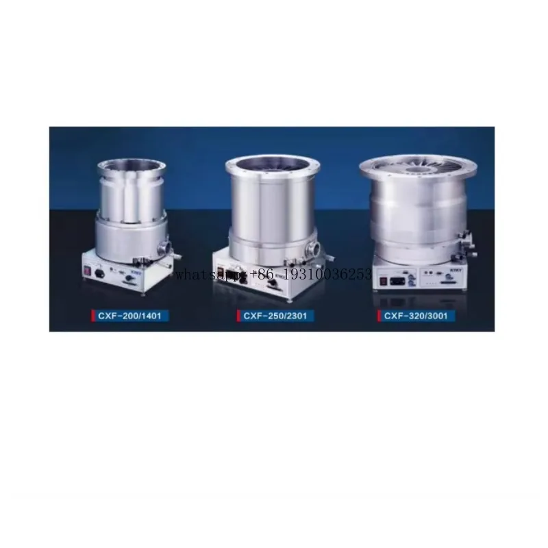 Vácuo molecular de levitação magnética CXF-250/2301, turbo molecular