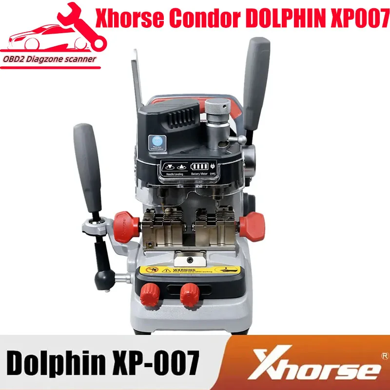 

Xhorse DOLPHIN XP007 XP-007 For Laser Dimple and Flat Keys Manually Key Cutting Machine Car Key Tools VVDI MAX PRO