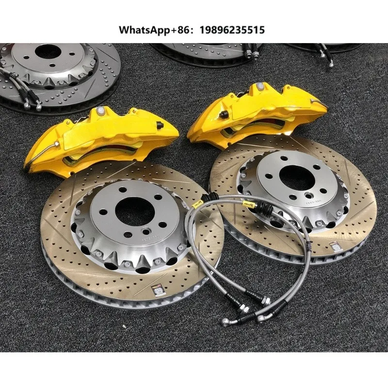 18 Inch Auto Brake System Modified Big Brake Kit 6 Pistons Brake Caliper