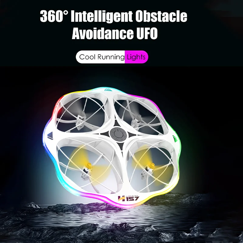 H158 Gravity Sensing Aircraft Stunt Rolling Ufo Obstacle Avoidance Remote Control Aircraft Led Flashing Light Mini Ufo Toy