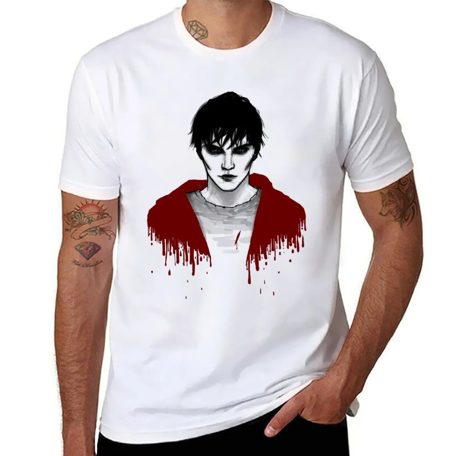 

waRm bodies T-Shirt anime tshirt t shirts for man cotton soft T-Shirt