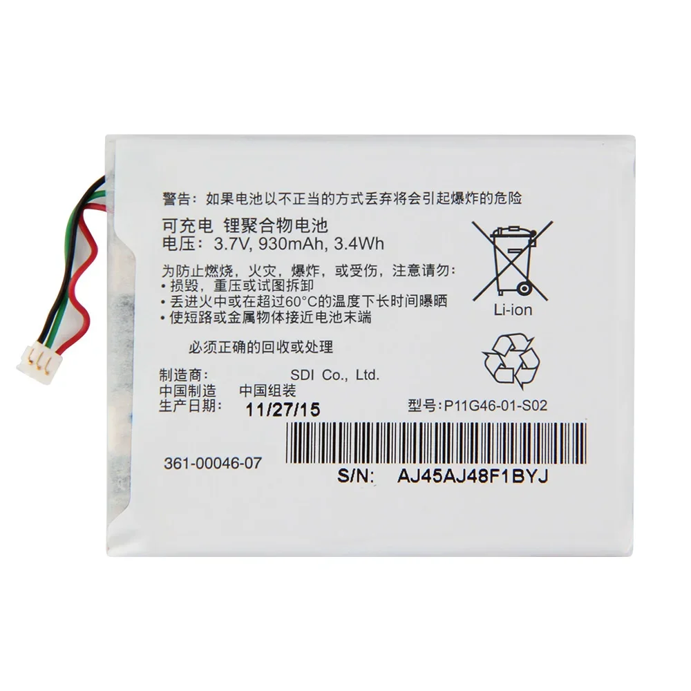 

361-00046-07 Replacement Battery 930mAh For Garmin GDR45 Nuvi 3550LM 3590LMT High Quality Batteries With Tool