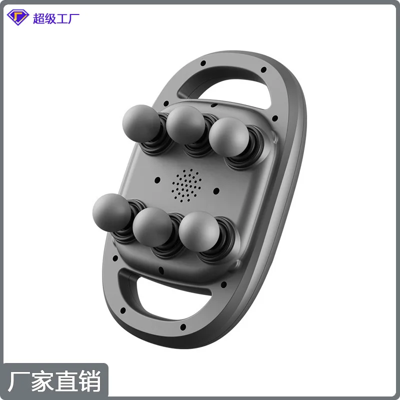 New Cross-Border Launch Six-Head Massage Gun Waist and Back Deep High-Frequency Vibration Muscle Relaxation TikTok Hot Massage G