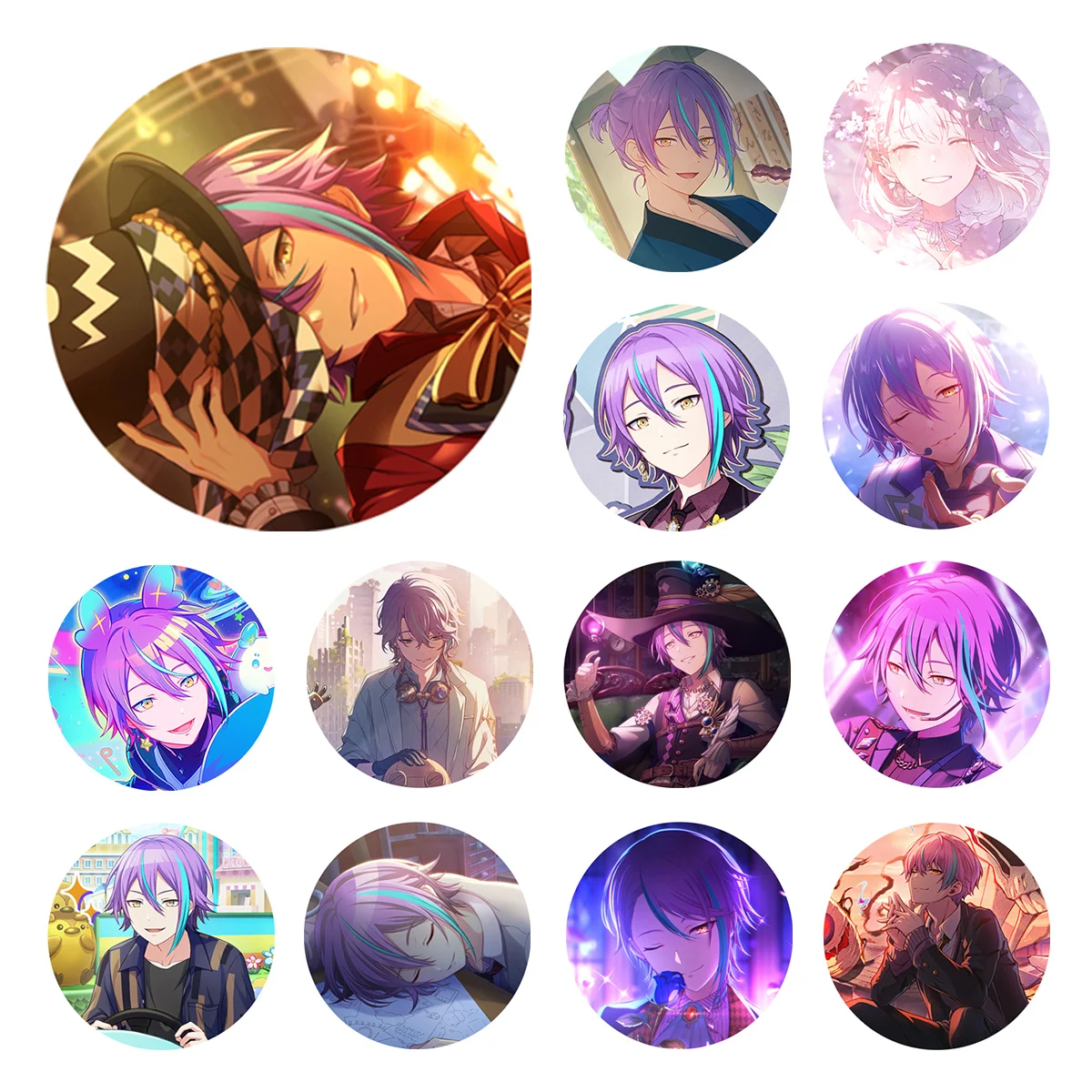 Project SEKAI Anime Wonderlands Showtime Kamishiro Rui WS 50mm PJSK Badge Brooch Pins