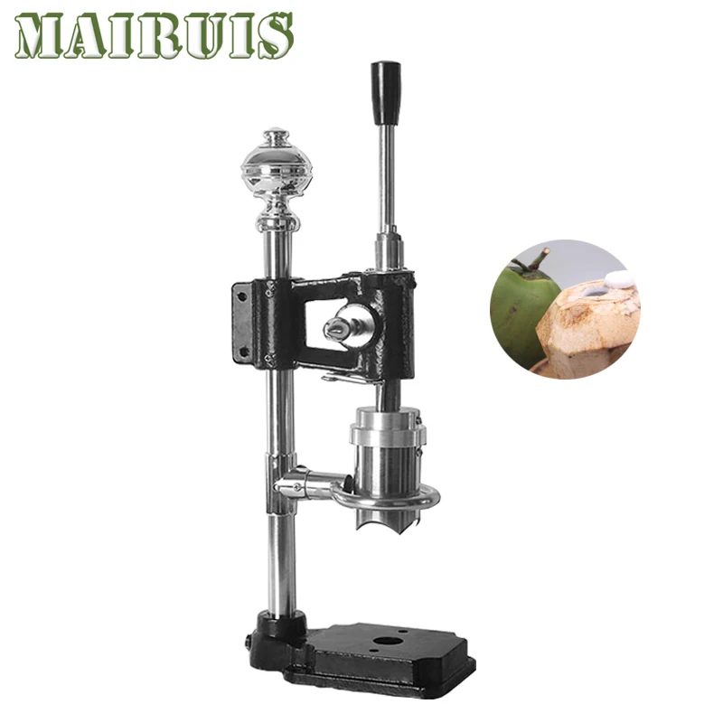 Manual Coconut Opening Tool Green Coconut Driller Coconut Punching Machine Hairy Coconut Puncher Coconut Opener Drilling Tool