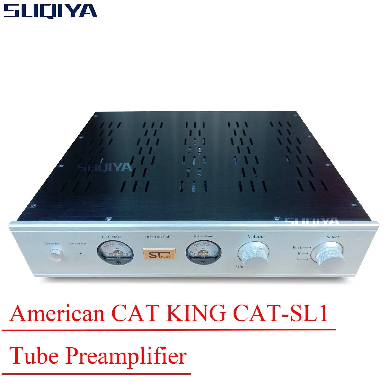 SUQIYA Reference American CAT KING CAT-SL1 Tube Preamplifier 6x4 ECC82 ECC83S 6922 12AU7 12AX7 Tube Preamp HIFI Amplifier Audio