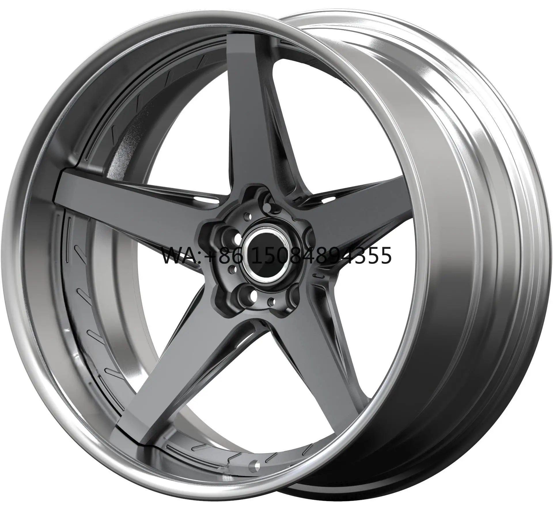 

Кованые диски Forgex V1 Style 19x9.5 19x10.5 с пятью спицами, серебристая отделка, подходят для спортивных купе.