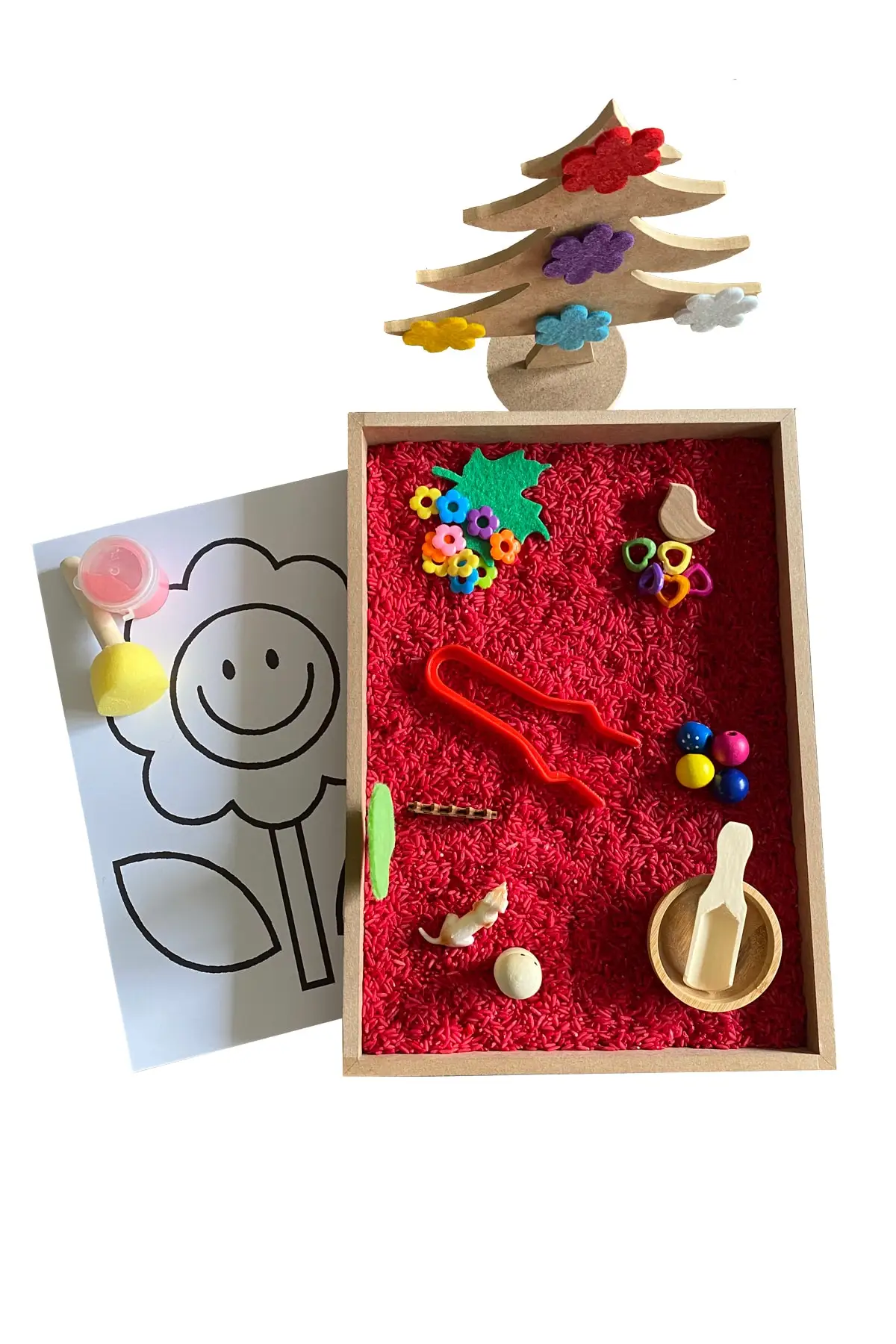 Set Aktivitas Kayu-Mainan Montessori