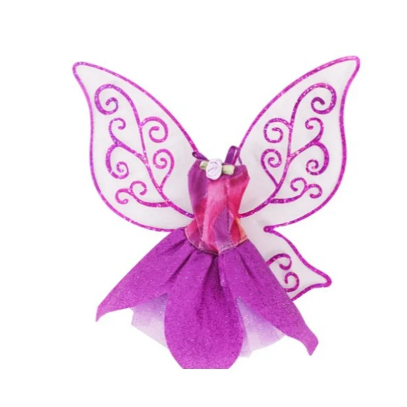 1 Pieces Butterfly Fairy Dress Clothe for Licca Jenny Doll Accessories Only Clothes