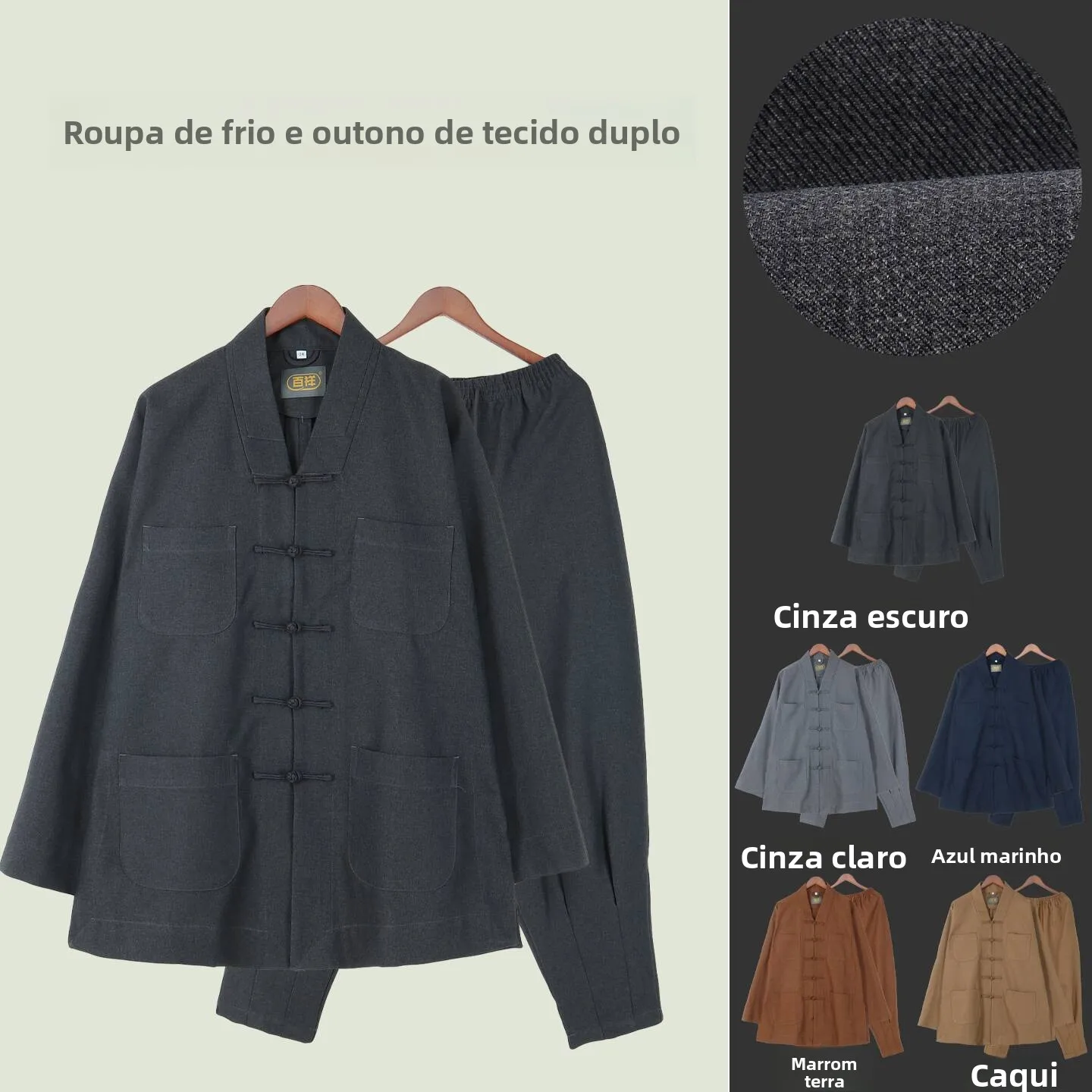 thickened-double-woven-wool-monastic-robe-for-men-autumn-winter-regular-sleeve-length-single-button-closure-plain-color-casua