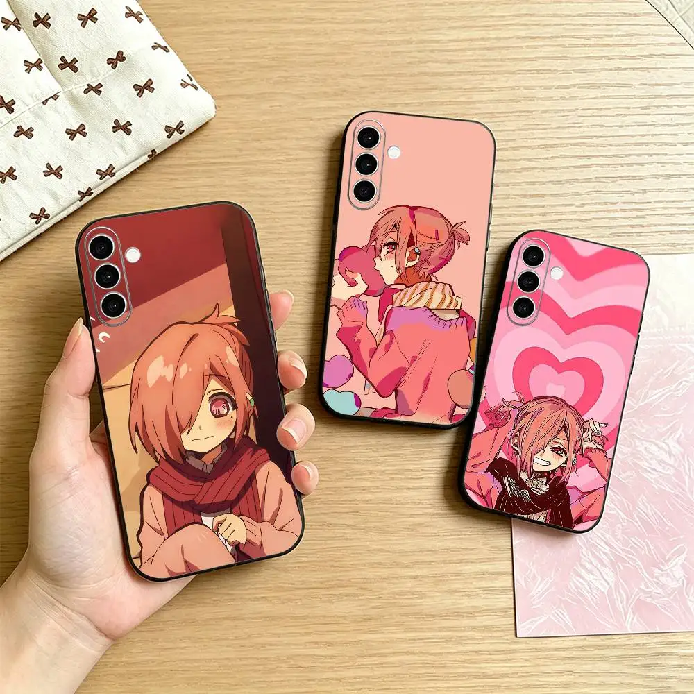 Anime Sosuke Mitsuba Manga Phone Case For Samsung Galaxy A73,A72,A71,A70,A53,A52,A51,Others Soft Black Cover
