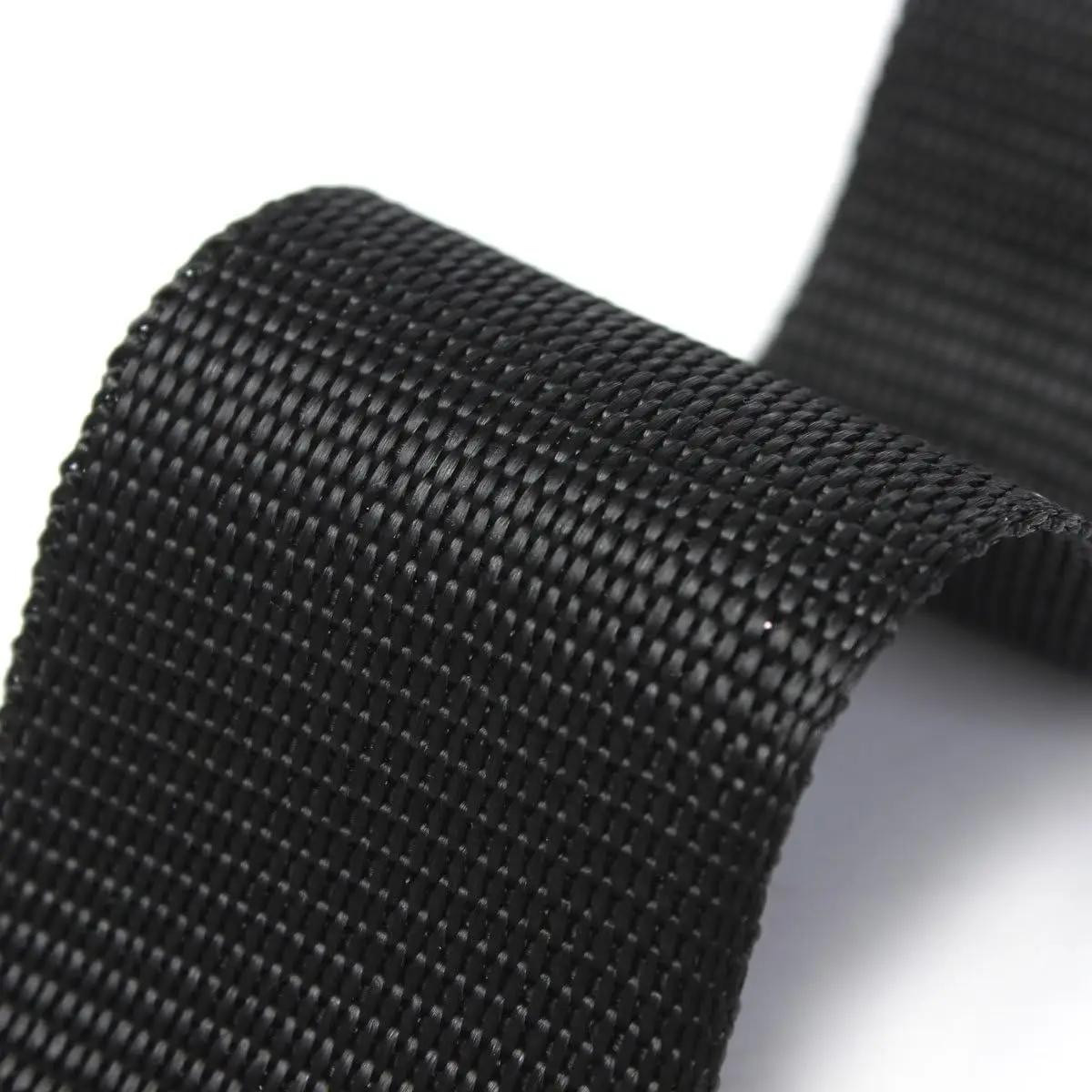 1 yard Nylon Ribbon Safety Belt Computer jacquard Ribbon Outdoor Backpack Bag Parts Black