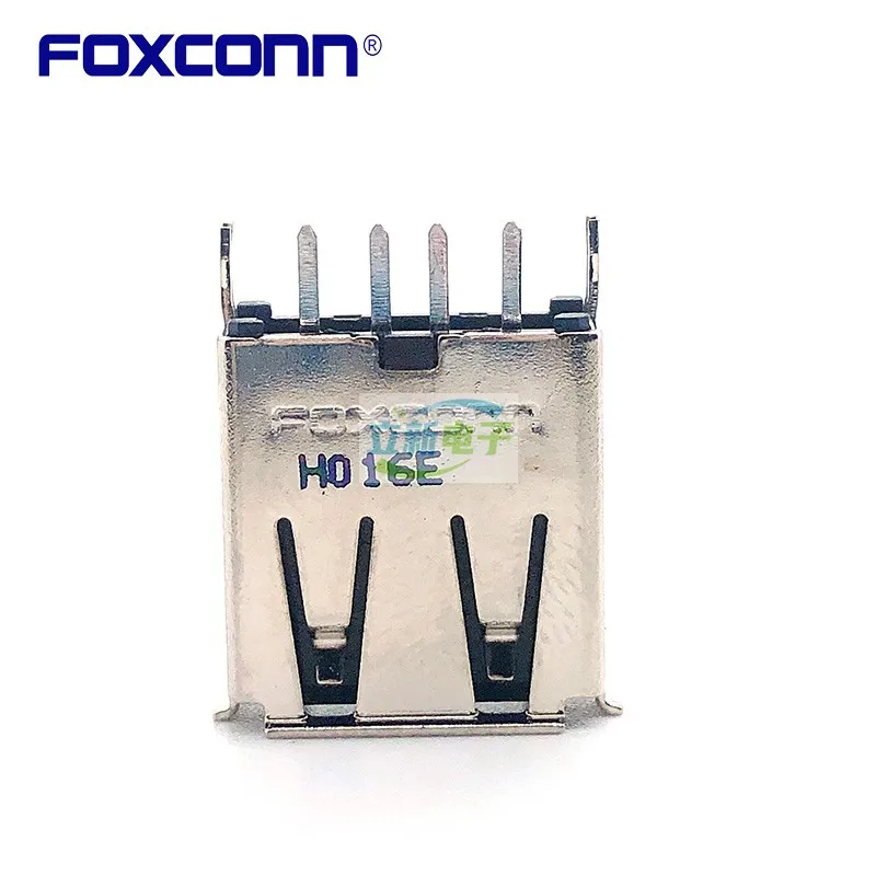 Foxconn UB0112C-4FK1-4F USB-A Moederbord In Lijn Connector Spot Voorraad