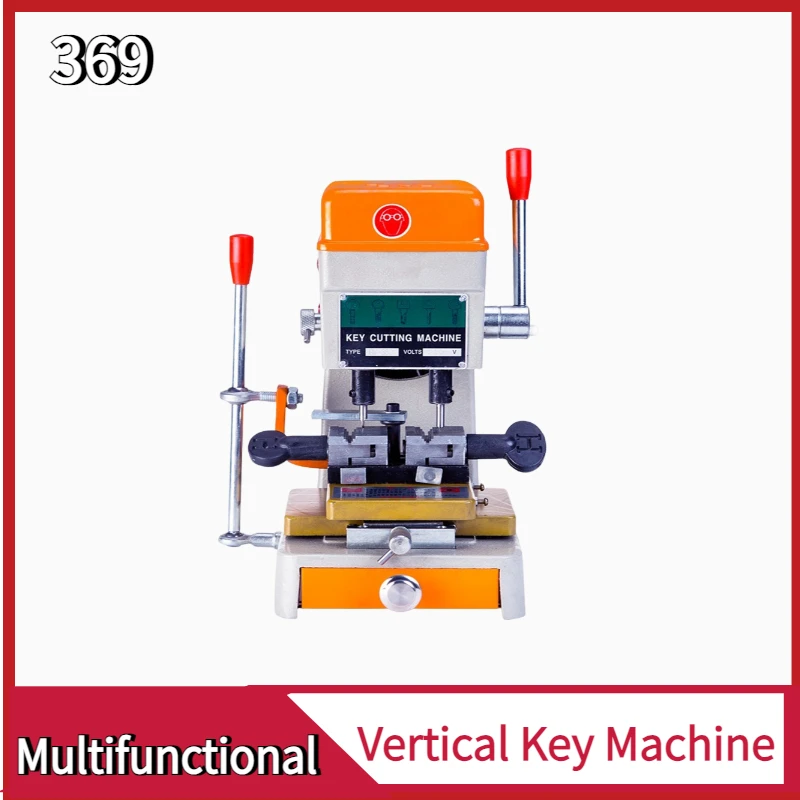 Novo 369 máquina chave vertical fresagem externa sulco flor de ameixa máquina de correspondência chave oca