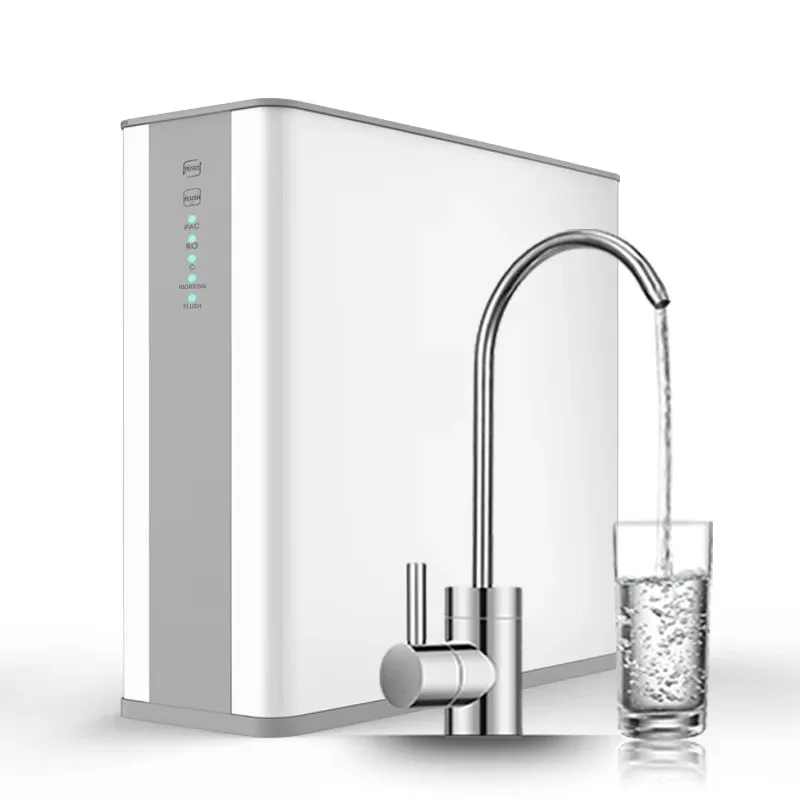 Water Purifier Under Sink Intelligent Reverse Osmosis Water Filter 75 Gallon Pure Ro Machine Portable Water Dispenser