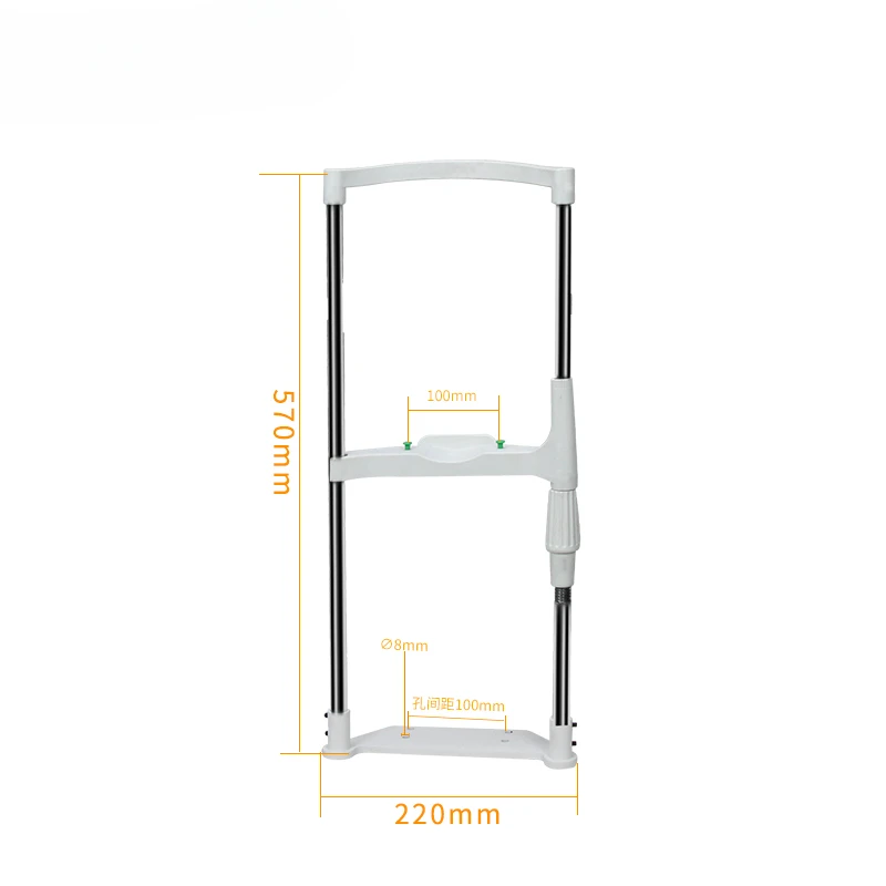 Eyeglass equipment lifting platform bracket HL type frontal support bracket Vision chin support forehead support bracket