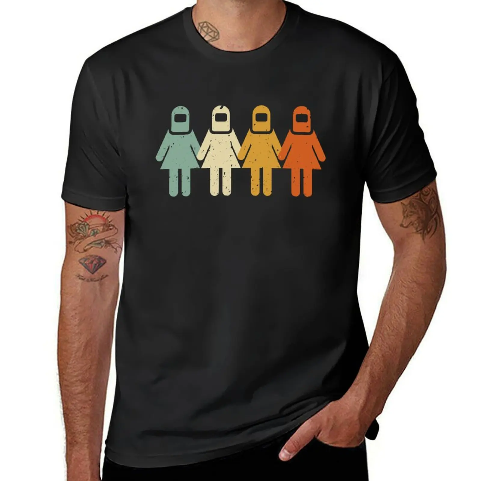 

Classic Vintage Style Female Welder T-Shirt football t shirt anime shirt tops plus size men clothing