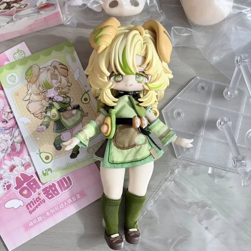 In Stock Neo Eden Toys Mia Sweety 1/12 Mjd Blind Box Caixa Caja Dolls Mystery Box Gift Desktop Ornament Cartoon Model Toys