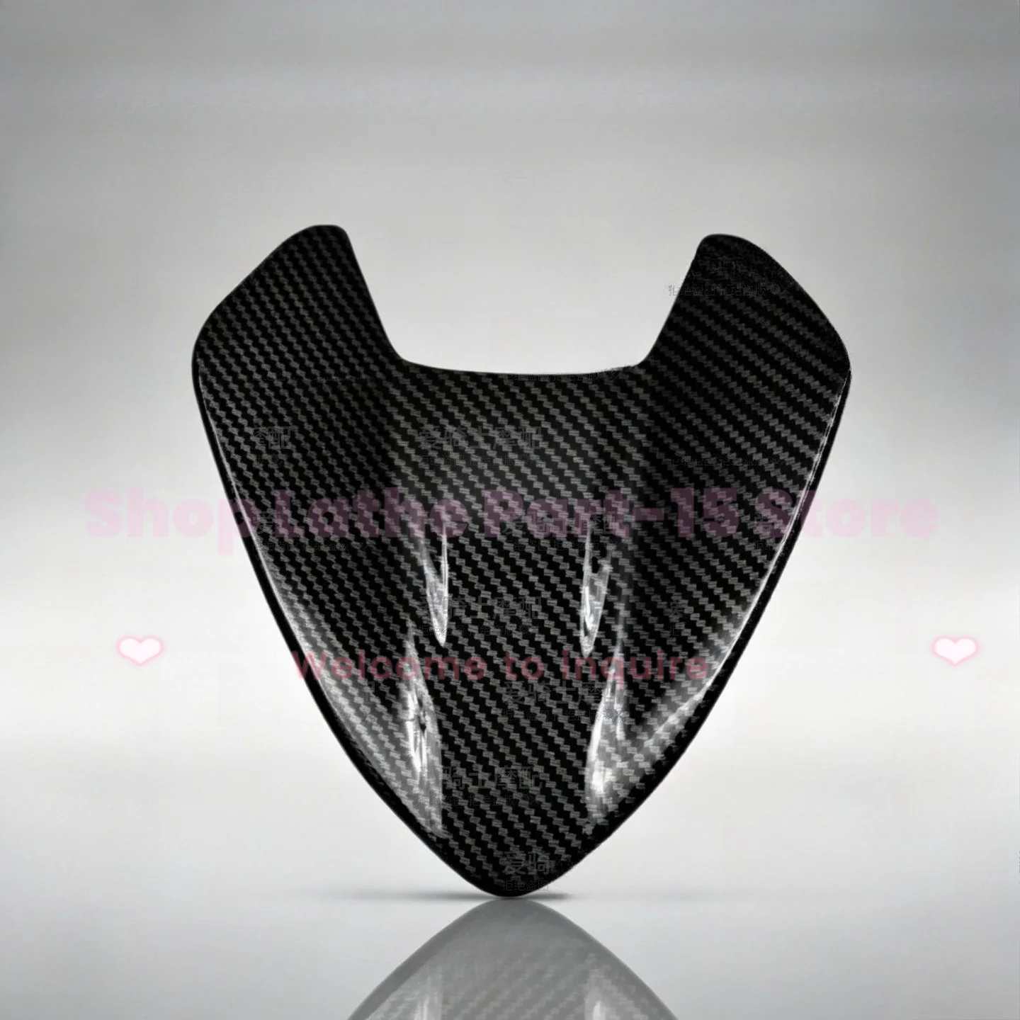 

For CFMOTO 800NK 450NK Carbon Fiber Mudguard Set fender front section