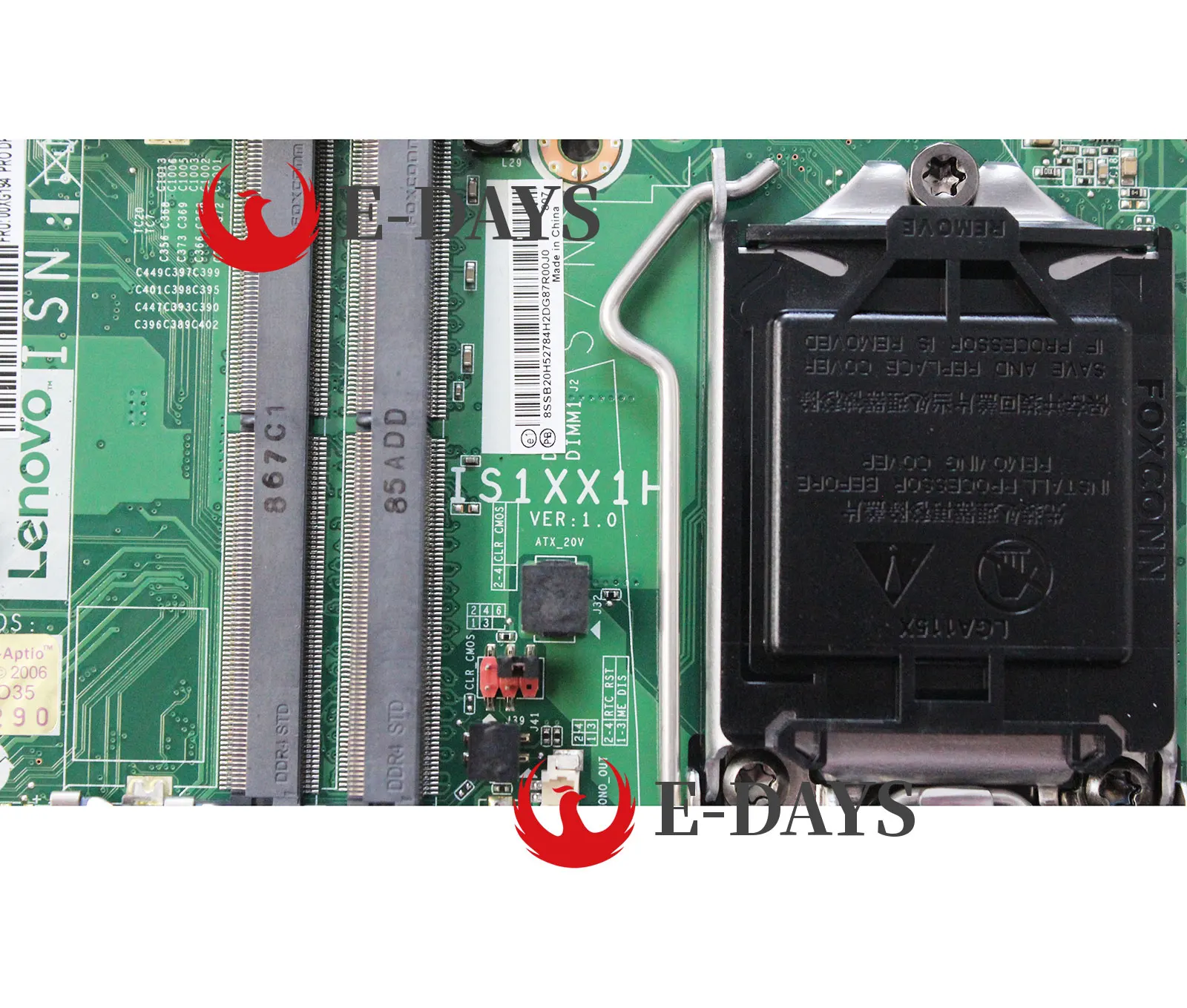 Imagem -02 - para Lenovo Thinkcentre M700 M900 Minúscula Placa-mãe Fru 00xg194 Mainboard B150 Uam Is1xx1h Sr2c7 Ddr4 Completo Testado 100 ok