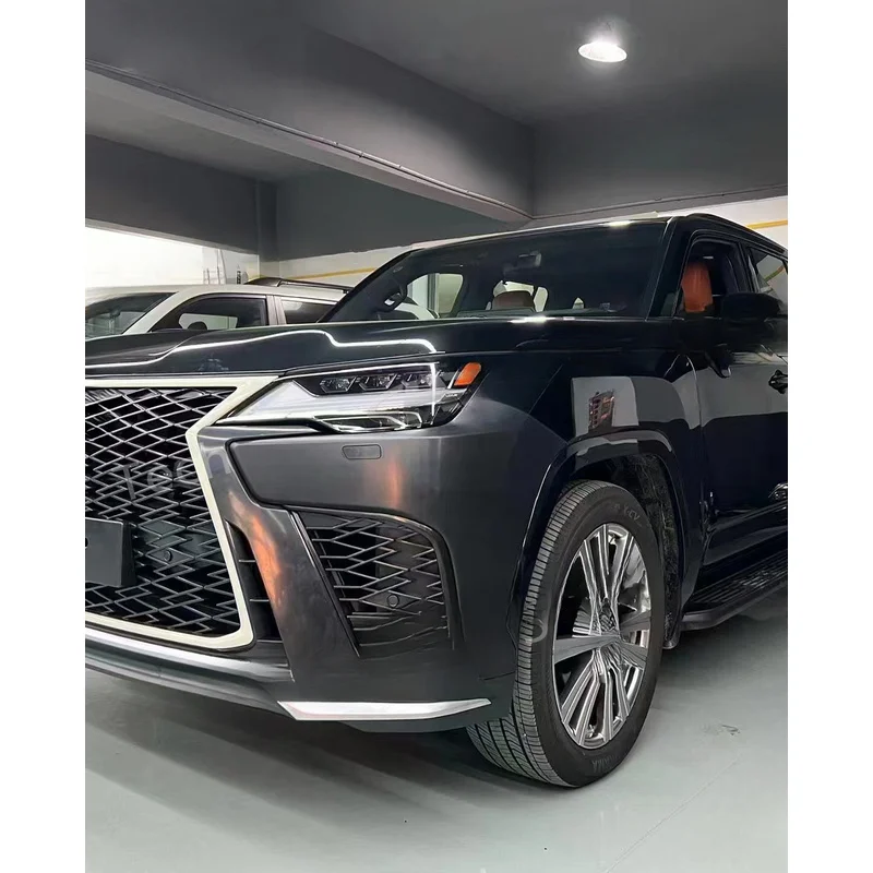 Auto Accessories Complete F‑Sport Upgrade Body Kit Assembly For  LX600 500D Consists Of Front Grille Front Bumper Lip Rear