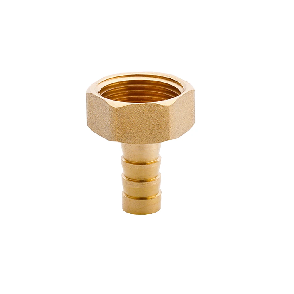New Brass Pipe Fitting Copper Coupler Adapter 8/10/12mm Hose Barb Tail 1/2