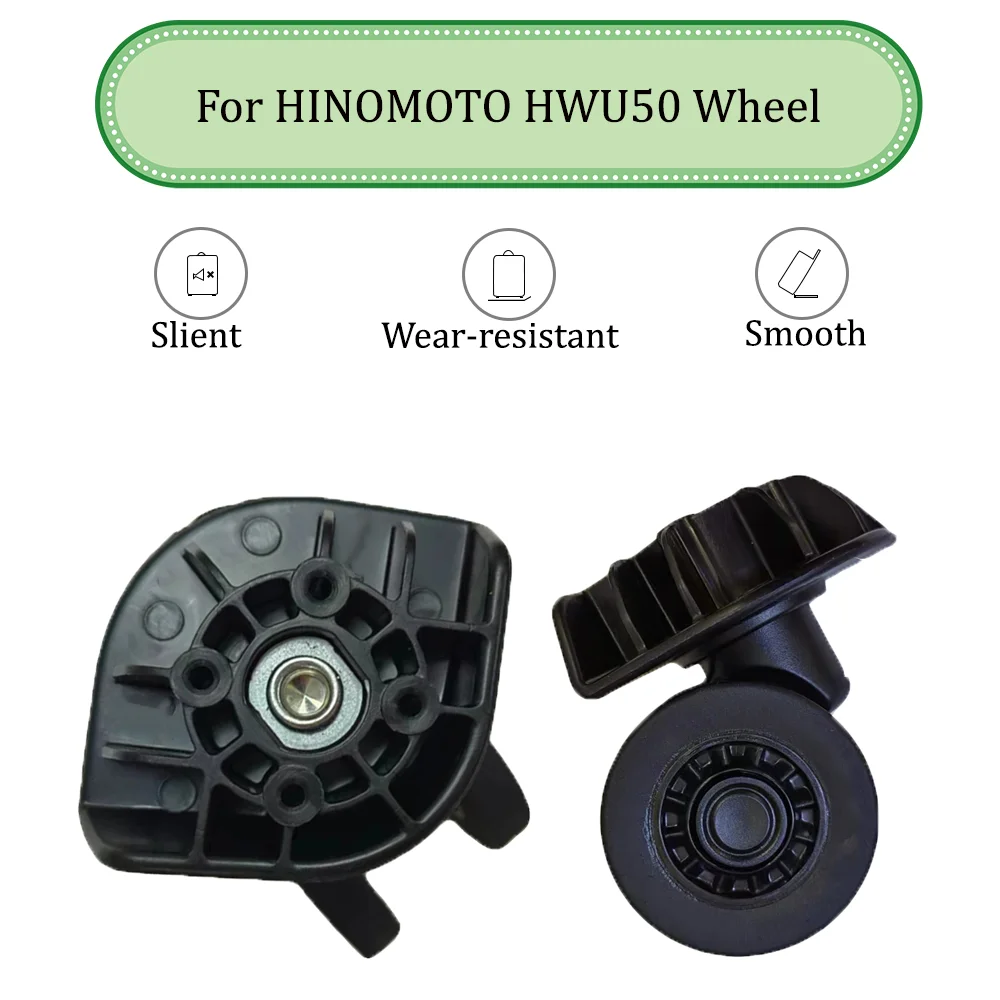 

For HINOMOTO HWU50 Universal Wheel Trolley Case Wheel Replacement Luggage Maintenance Pulley Sliding Casters Wear-resistant