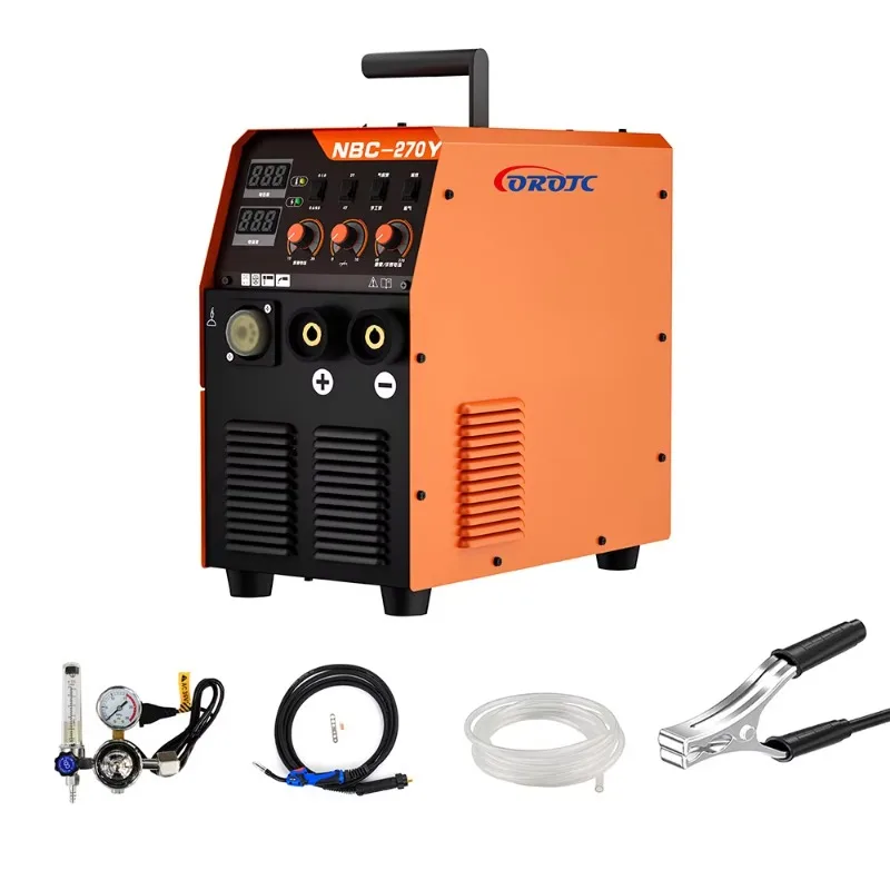 High Efficiency 85% MIG Welding Machine Fast Speed New Condition For Stainless Steel 380V Input Factory-supplied Wire Feeder