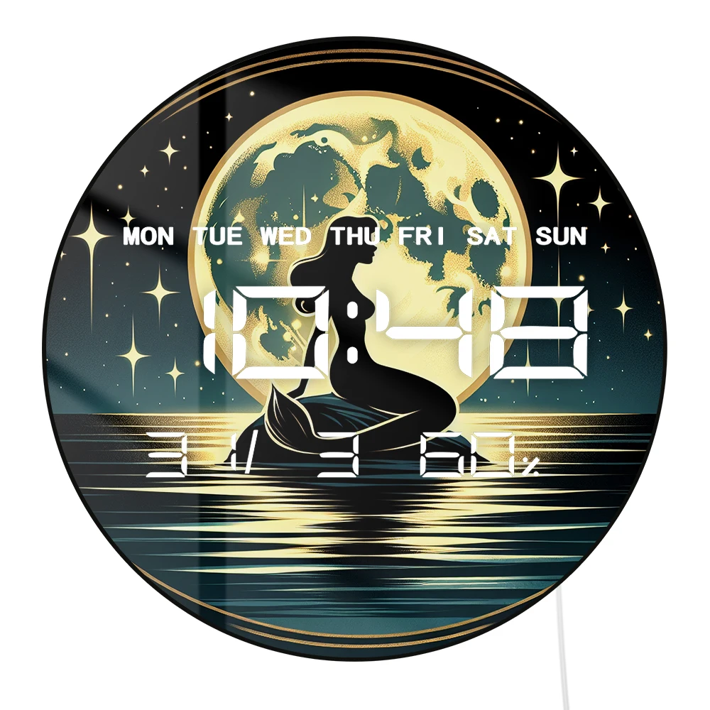 Mermaid With Glowin… - image