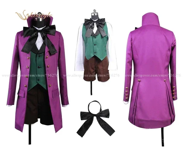 

Anime Black Butler II 2 Alois Trancy Uniform Clothing Cosplay Costume, Any Size