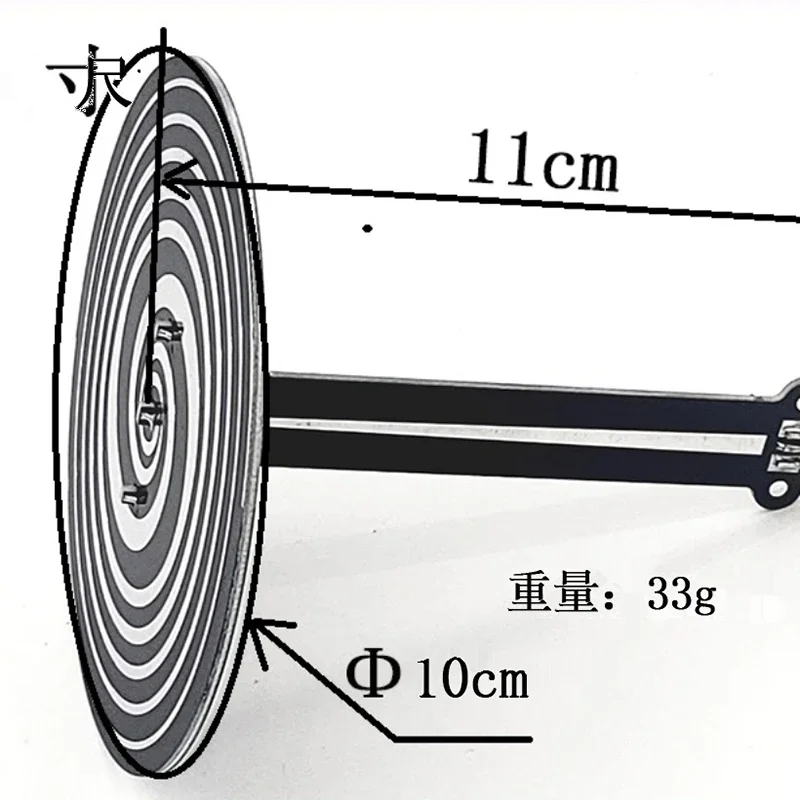 Ultra-wideband antenna 0.9-10GHz ultra-wideband circularly polarized antenna equiangular helical antenna left and right rotation